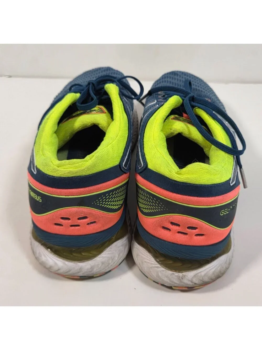 ASICS Gel-Nimbus 22 Running Shoes Mako Blue Men’s Athletic Gorpcore Size 9